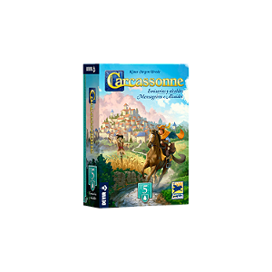Carcassonne - Mensageiros e Alcaides - Expansão 5 (Nova Edição) (Pré-Venda)