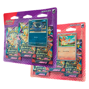 Heróis Excelsos - Blister Triplo - ME2.5 - Pokémon (Pré-Venda)