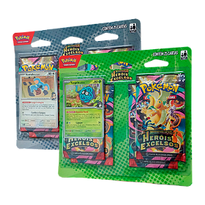 Heróis Excelsos - Blister Quádruplo - ME2.5 - Pokémon (Pré-Venda)
