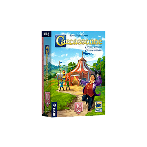 Carcassonne - Circos e Artistas - Expansão 10 (Nova Edição) (Pré-Venda)