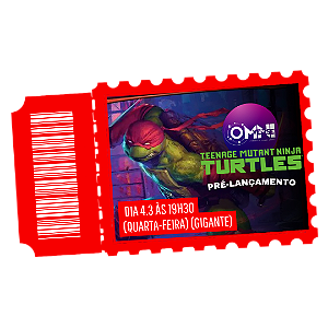 Ingresso para o Pré-lançamento de Teenage Mutant Ninja Turtles - dia 4.3 às 19h30 (quarta-feira) (Gigante)