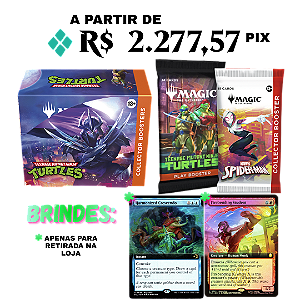 Teenage Mutant Ninja Turtles - Collector Booster - MTG (inglês) - Promoção Caixa Fechada (Pré-Venda)