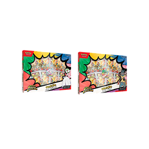 Mega Lucario Ex & Mega Gardevoir - Box Coleção - Pokémon (Pré-Venda)