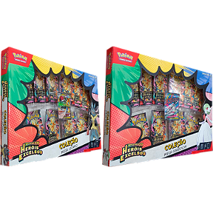 Mega Lucario Ex & Mega Gardevoir - Box Coleção - Pokémon (Pré-Venda)