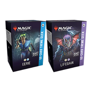Secrets of Strixhaven - Theme Decks - Eerie e Lifegain - MTG (Pré-Venda)