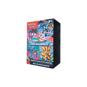 Caos Ascendente - Combo de Pacotes - Pokémon (Pré-Venda)