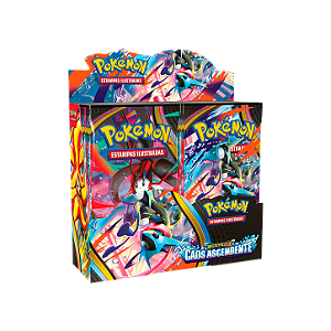 Caos Ascendente - Caixa de Booster - ME04 - Pokémon (Pré-Venda)