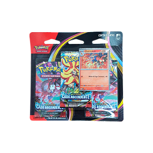 Caos Ascendente - Blister Triplo - Charmeleon - ME04 - Pokémon