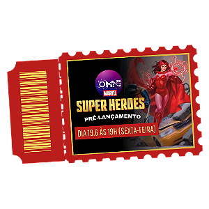 Ingresso para o Pré-lançamento de Marvel Super Heroes - dia 19.6 às 19h (sexta-feira)
