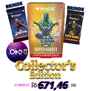 Marvel Super Heroes - Commander Deck - Collector's Edition - Wakanda Forever - MTG