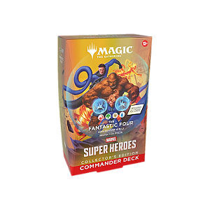 Marvel Super Heroes - Commander Deck - Collector's Edition - Fantastic Four - MTG (Pré-Venda)