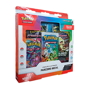 Box Coleção - Ilustração Parceiro Inicial Série 2 - Pokémon