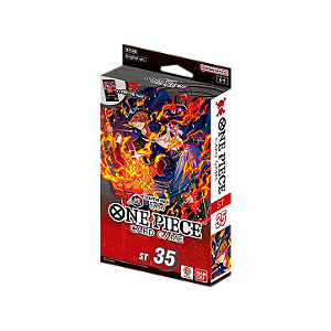 One Piece TCG Red Black Sabo Starter Deck (ST-35)