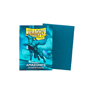 Dragon Shield: Standard Matte Sparkles (100u): Amazonite