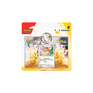 Celebração de 30 Anos - Blister Duplo - Eevee - Pokémon (Pré-Venda)
