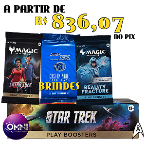 Star Trek - Play Booster - MTG (inglês) - Promoção Caixa Fechada (Pré-Venda)