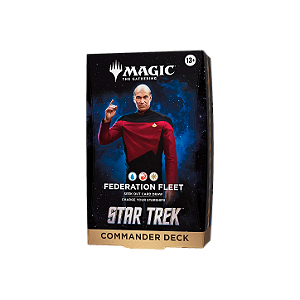 Star Trek - Commander Deck - Federation Fleet - MTG (Pré-Venda)