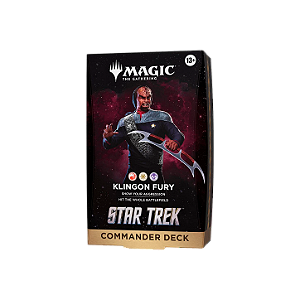 Star Trek - Commander Deck - Klingon Fury - MTG (Pré-Venda)