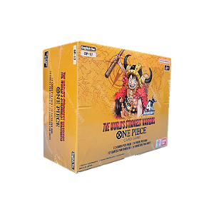 One Piece TCG: The World's Strongest Warriors - Caixa de Booster - (OP-17)