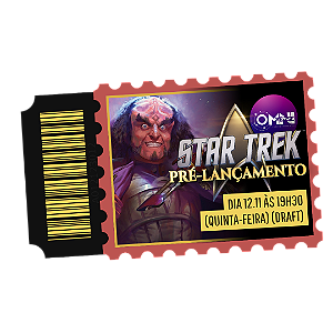 Ingresso para o Pré-lançamento de Star Trek - dia 12.11 às 19h30 (quinta-feira) (Draft)