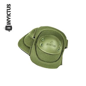 COTOVELEIRA TÁTICA INVICTUS PROTEC VERDE