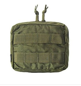 BOLSO QUADRADO PEQUENO MODULAR WTC VERDE OLIVA