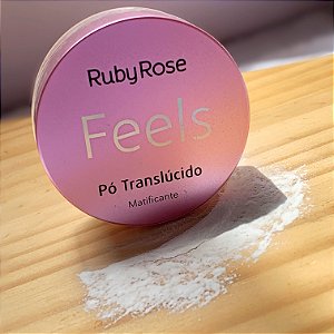 PÓ TRANSLÚCIDO MATIFICANTE FEELS RUBY ROSE HB-7224