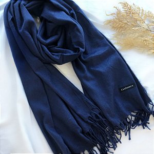 CACHECOL GROSSO LISO CORES FORTES 170 X 65CM