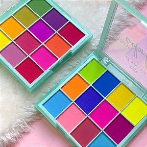 Paleta de sombras Four Shades Cor A Cores Neutras Jasmyne - Maya Cosméticos