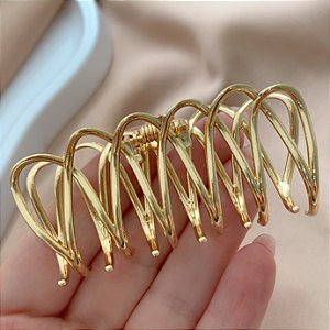 PRESILHA UNITÁRIA FIOS ONDULADOS M BIJU