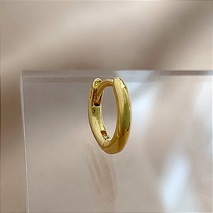 PIERCING CARTILAGEM ARGOLINHA LISA 8MM AÇO 316L FOLHEADO A OURO 18K SEMIJOIA PARA ATUALIZAÇÃO⭐️