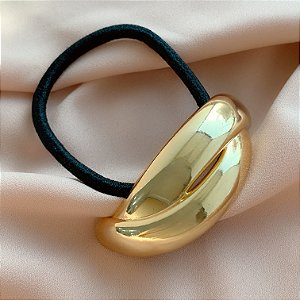 ELÁSTICO HAIR CUFF ENTRELAÇADO DOURADO