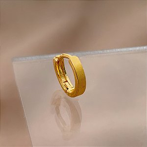 PIERCING CARTILAGEM ARGOLINHA LISA 7MM AÇO 316L FOLHEADO A OURO 18K SEMIJOIA PARA ATUALIZAÇÃO⭐️