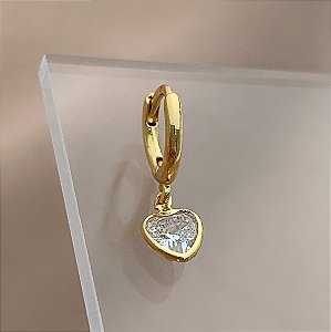 PIERCING CARTILAGEM ARGOLINHA PINGENTE GOTA 7MM AÇO 316L FOLHEADO A OURO 18K SEMIJOIA PARA ATUALIZAÇÃO⭐️