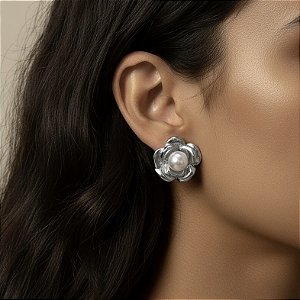 BRINCO FLOR MIOLO PÉROLA BIJU