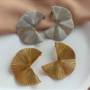 BRINCO LEQUE FRANZIDO BIJU