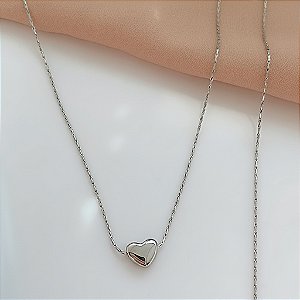 COLAR MINI CORAÇÃO DELICADO AÇO 316L⭐️