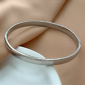 PULSEIRA/BRACELETE LISO AÇO 316L⭐️