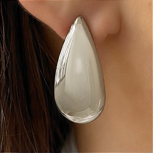 BRINCO GOTA LISA LONGA AÇO 316L⭐️