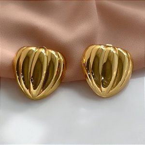 BRINCO GOMOS IMPERIAL DOURADO AÇO 316L⭐️