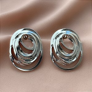 BRINCO OVAL FIOS ASSIMÉTRICOS AÇO 316L⭐️