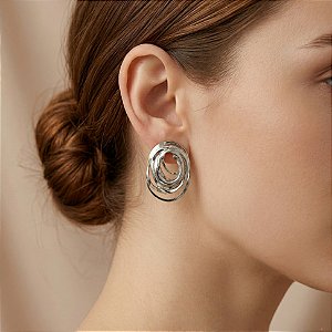 BRINCO OVAL FIOS ASSIMÉTRICOS AÇO 316L⭐️