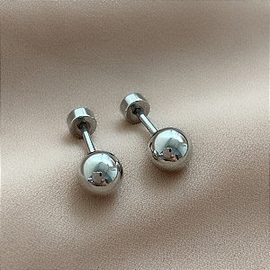 BRINCO BOLINHA TARRAXA ROSCA AÇO 316L⭐️