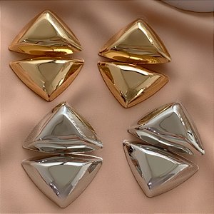 BRINCO MAXI TRIÂNGULOS INVERTIDOS BIJU