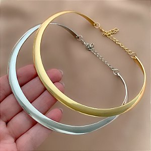 COLAR ARO LARGO BOLEADO BIJU