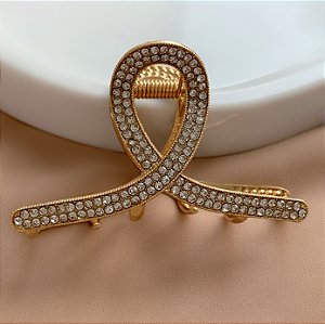 PRESILHA UNITÁRIA M FIO EM VOLTA STRASS BIJU