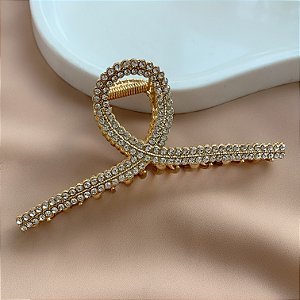 PRESILHA UNITÁRIA G FIO EM VOLTA STRASS BIJU