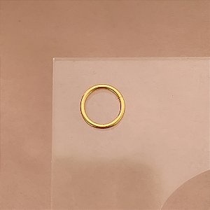 PIERCING CONCH / CARTILAGEM ARGOLA SEGMENTO 8MM AÇO 316L PVD GOLD SEMIJOIA PARA ATUALIZAÇÃO⭐️