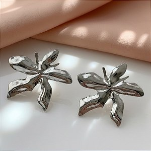 BRINCO FLOR ORGÂNICA AÇO 316L⭐️