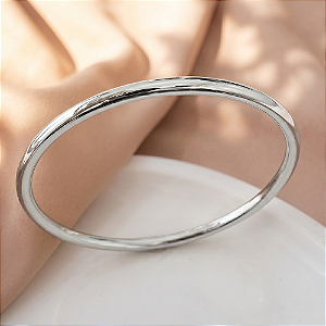 PULSEIRA/ BRACELETE FIO BOLEADO LISO GROSSO AÇO 316L⭐️